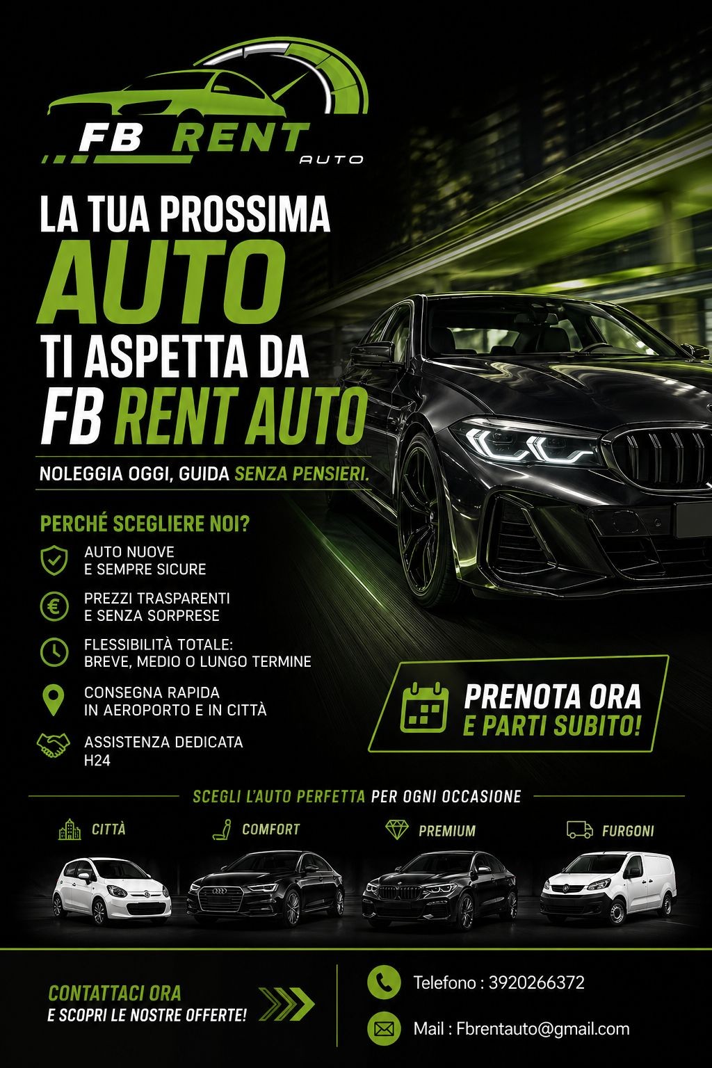 noleggio auto sicuro Bari